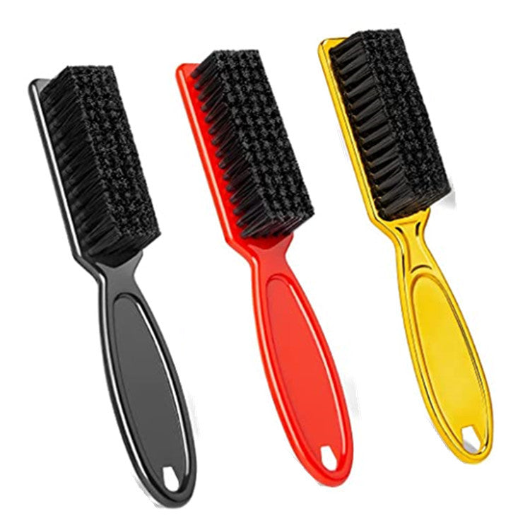 Amazon new oil head brush double-in-one broken hair brush broken hair comb hairdressing tool beard brush cleaning dust brush