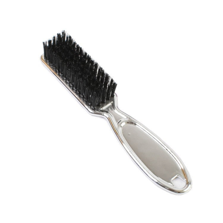 Amazon new oil head brush double-in-one broken hair brush broken hair comb hairdressing tool beard brush cleaning dust brush