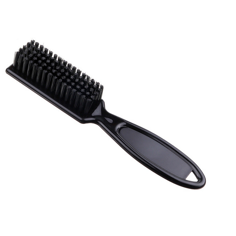 Amazon new oil head brush double-in-one broken hair brush broken hair comb hairdressing tool beard brush cleaning dust brush