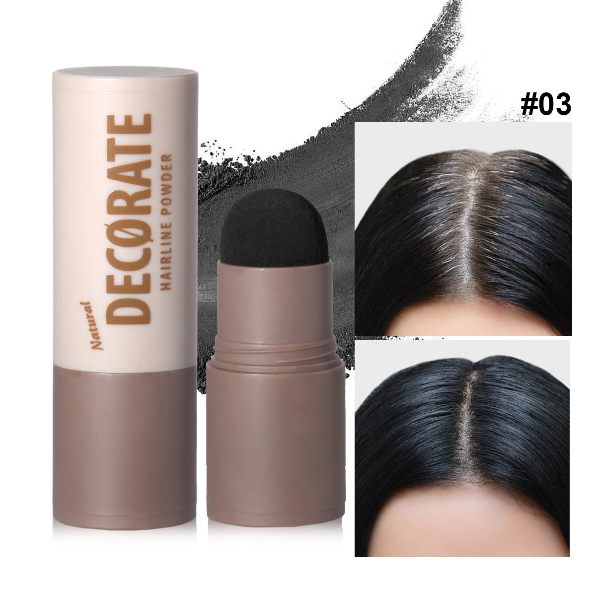 Cross-border MAFFICK natural decoration hairline powder repair waterproof sweat-proof non-Makeup shadow powder